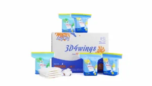 customize sanitary napkin with bag packaging