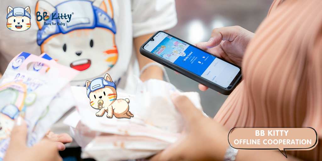 bb kitty offline activities hold by our brand agent